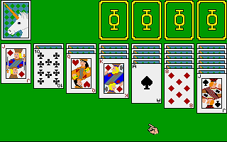Solitaire Game Pack atari screenshot